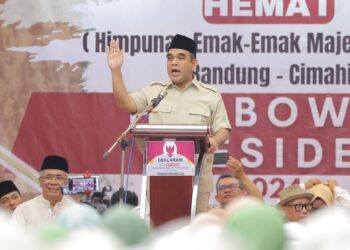 Muzani Minta Emak-emak Santun Ajak Keluarga dan Sekitar Pilih Prabowo