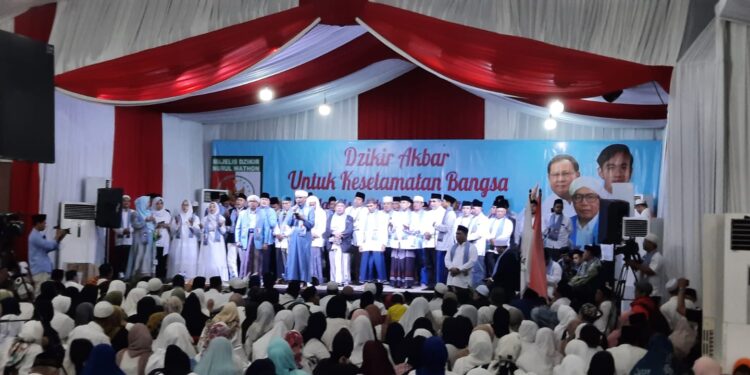 Majelis Dzikir Nurul Wathon Deklarasi Dukung Prabowo-Gibran