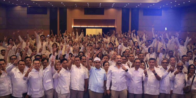 Di Bali, Muzani: Kita Merasakan Kemenangan Prabowo-Gibran Semakin Dekat