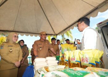 Pantau Harga Pangan, PJ Bahtiar Harap Enam Kabupaten Konsisten Lakukan Gerakan Pangan Murah