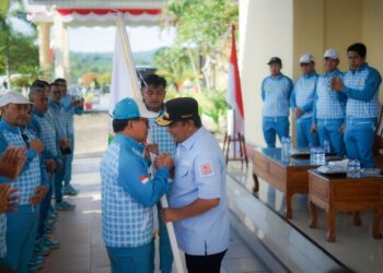 Hadiri Pelepasan Kontingen Sulbar Menuju PON XXI 2024, Sekwan Harap Atlit Harumkan Nama Sulbar