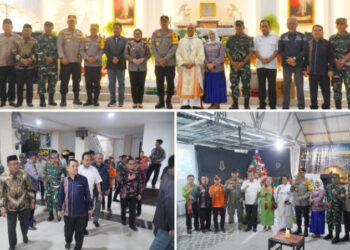 Kabag TU Kanwil Kemenag Sulbar Bersama Forkopimda Pastikan Natal 2024 di Mamuju Berlangsung Aman dan Kondusif