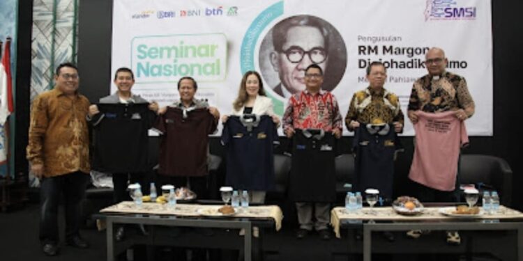SMSI Gelar Seminar Nasional Usulkan RM Margono Djojohadikusumo Jadi Pahlawan, Pengusulan Ditunda.