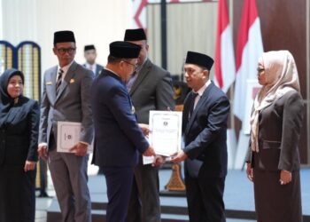 Gubernur Sulbar Percayakan Muhammad Ridwan Djafar sebagai Plt Kepala Dinas Kominfo SP