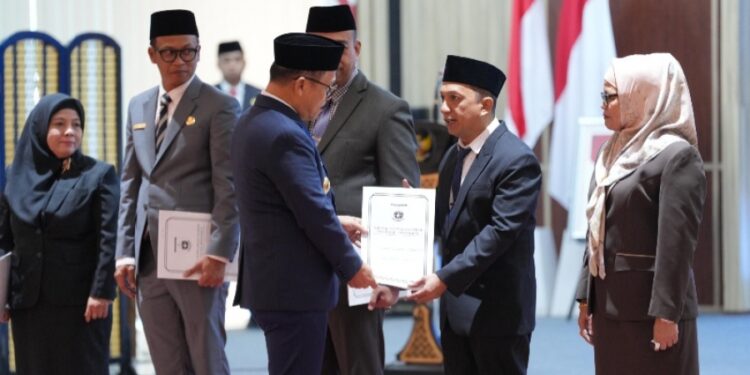 Gubernur Sulbar Percayakan Muhammad Ridwan Djafar sebagai Plt Kepala Dinas Kominfo SP